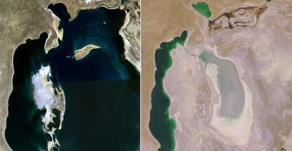 Uzbekistan Calls for International Help Over Aral Sea, Now Almost Dry