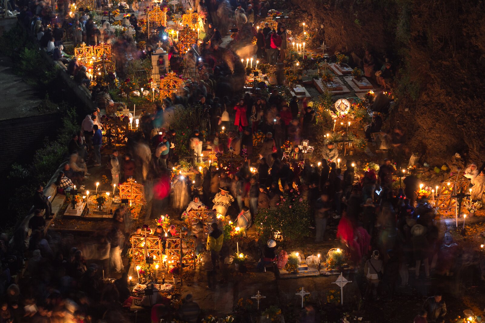 Mexican Day Of The Dead On Janitzio Island – Photo Document