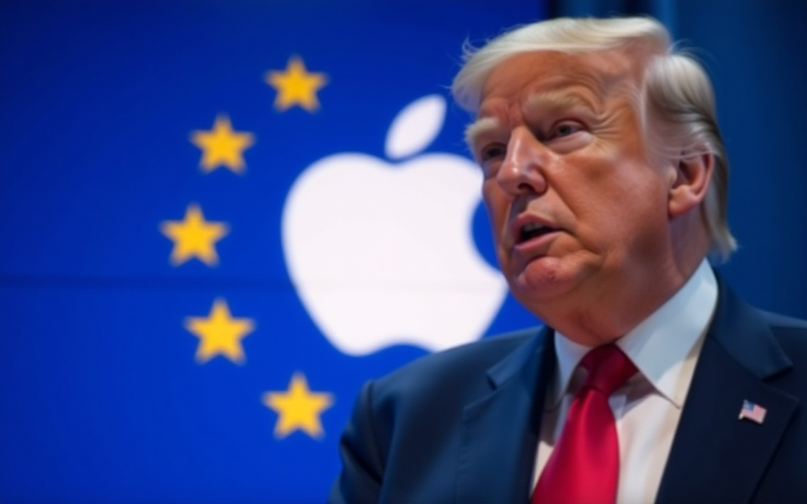 Cryptocurrency Market Braces for Impact Amid Trump's Tense Global Trade Negotiations