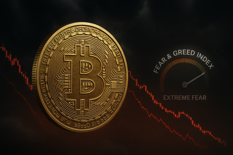 Bitcoin Market Sentiment Shifts to Extreme Fear as BTC Plummets to $105,000