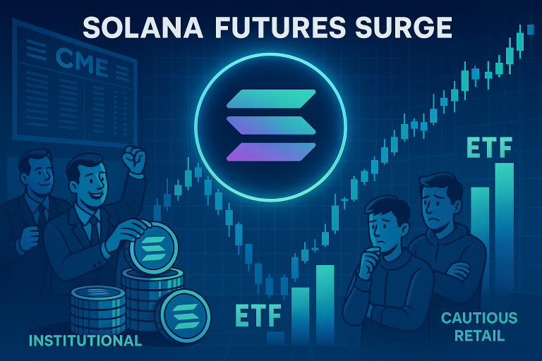 Solana Futures Surge as Institutional Demand Drives Open Interest to Record Highs
