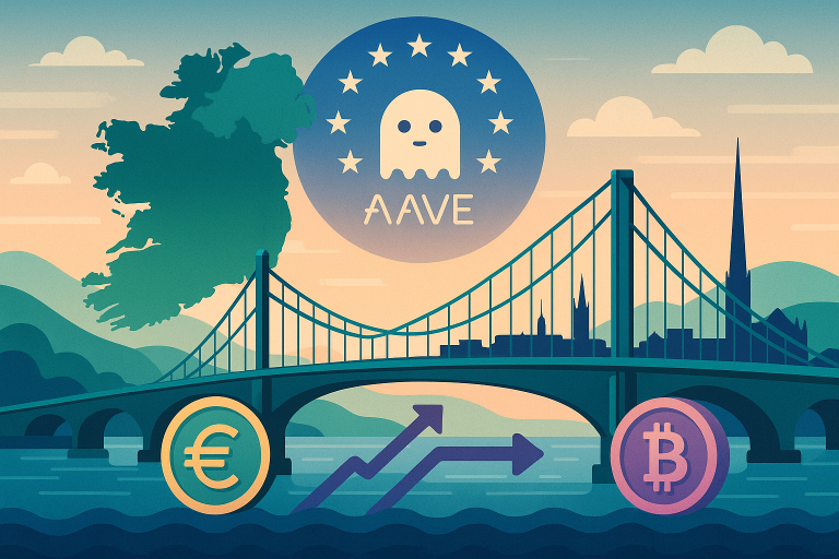 Ireland Emerges as a DeFi Gateway as Aave Labs Secures MiCA Approval for Fiat-Crypto Bridge