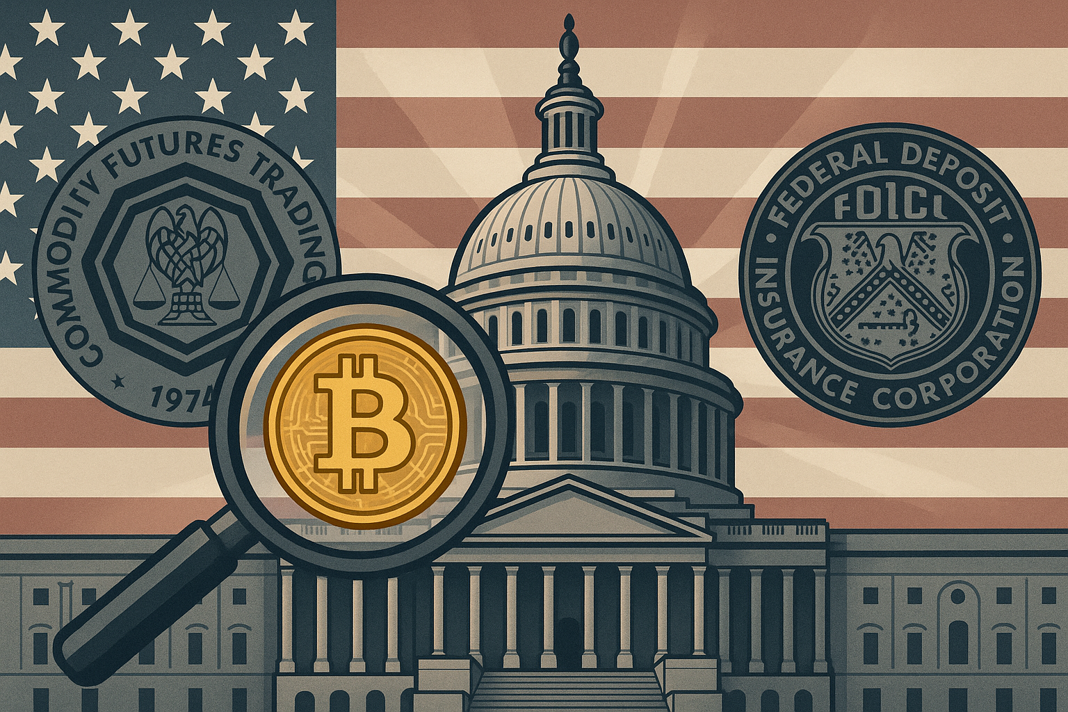 U.S. Crypto Oversight Tightens as CFTC and FDIC Leadership Nears Confirmation
