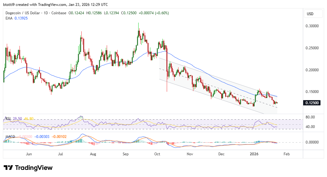 Dogecoin Price Chart